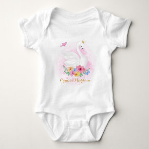 Swan Princess Baby Strampler