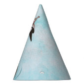 Swan Princess Blue Gold Storybook Fairy Tale Party Partyhütchen (Rechts)