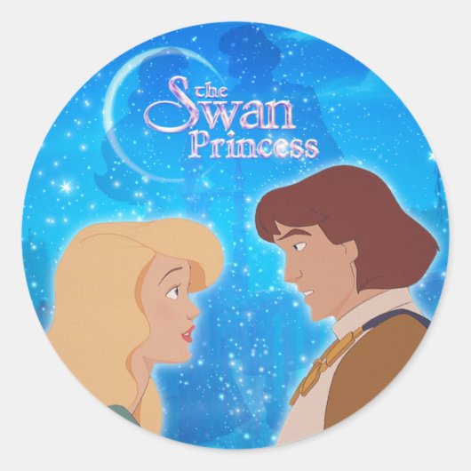 Swan Princess Derek & Odette Stickers (Vorderseite)