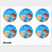 Swan Princess Derek & Odette Stickers (Blatt)