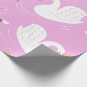 Swan Princess Geschenkpapier (Ecke)