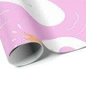 Swan Princess Geschenkpapier (Rolleneckpunkt)