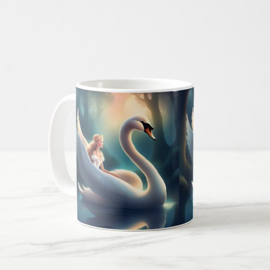 Swan Princess Mug Kaffeetasse (Vorderseite Links)