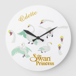 Swan Princess Odette Wall Clock Große Wanduhr
