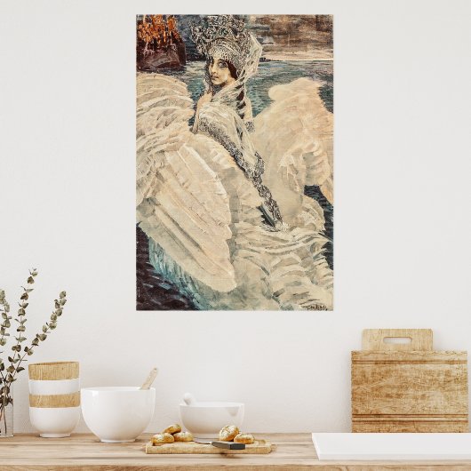 Swan Princess Poster (Küche)