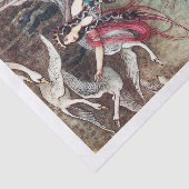 Swan Princess Seidenpapier (Ausschnitt)