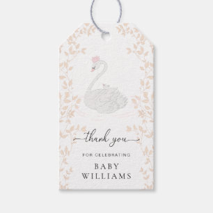 Swan Princess Vielen Dank Geschenkanhänger