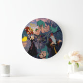 Swan Princess Villain Wall Clock Große Wanduhr (Zuhause)