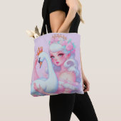 Swan Princess von Terrell Dorfeo Designs Tasche (Von Nahem)