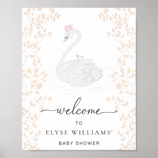 Swan Princess Willkommen Poster (Vorne)