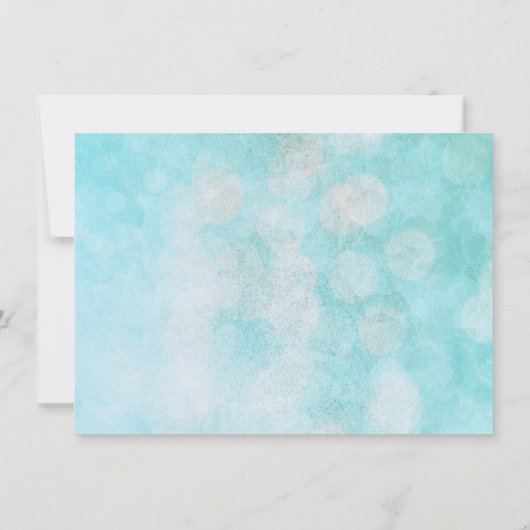 Swan Princess wünscht sich ein Baby Showspiel Einladung (Rückseite)