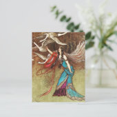 Swan Queen Postcard Postkarte (Stehend Vorderseite)