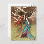 Swan Queen Postcard Postkarte (Vorne/Hinten)