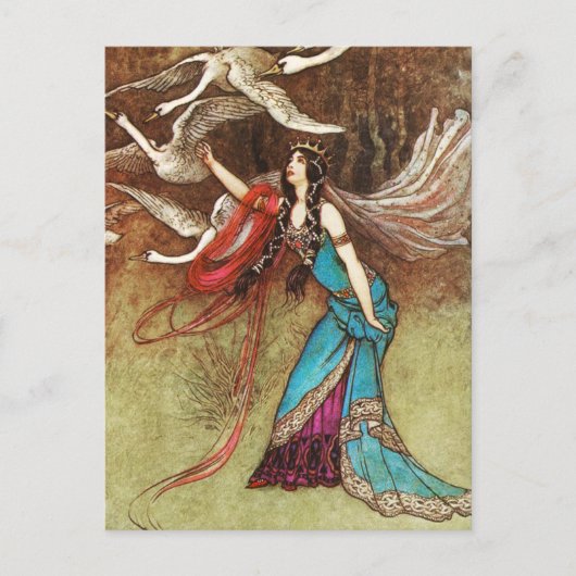 Swan Queen Postcard Postkarte (Vorderseite)