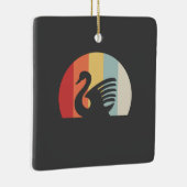 Swan Retro Keramikornament (Rechts)