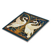 Swan, Rush und Iris, Fliese (Seite)