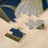 Swan, Rush und Iris von Walter Crane Puzzle (Seite)