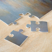 Swan Rustic Impressionist Malerei Puzzle (Seite)