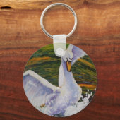 Swan-Schlüsselkette Schlüsselanhänger (Vorderseite)