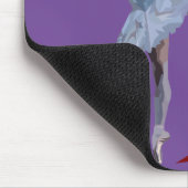 'Swan See Ballerina Mousepad (Ecke)