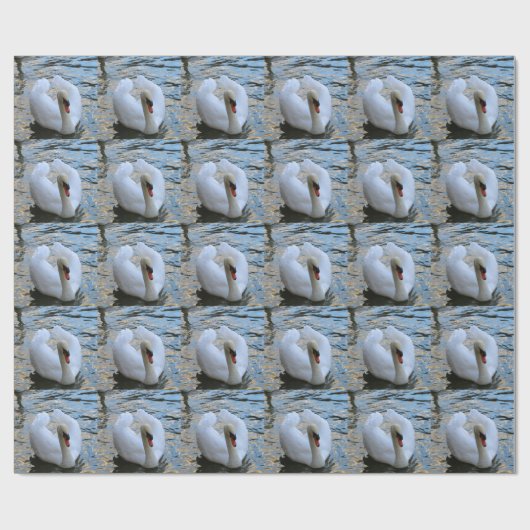 Swan See Geschenkpapier (Flach)