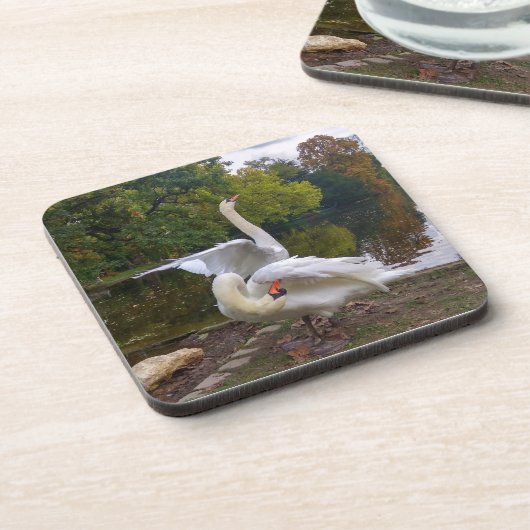 Swan-See Getränkeuntersetzer (Linke Seite)