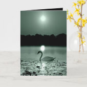 Swan See Karte (Gelbe Blume)