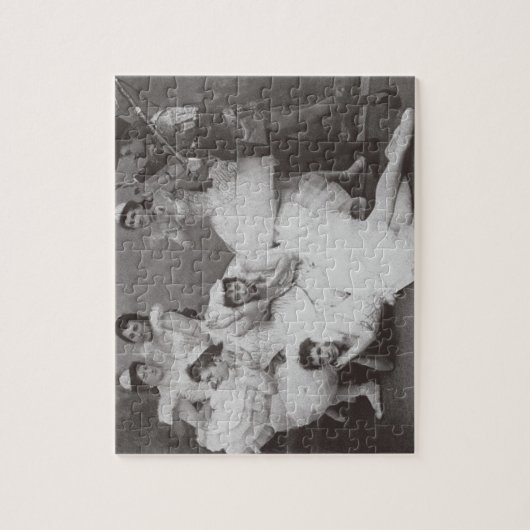 Swan See, Mariinsky Theater, 1895 (b/w Foto) Puzzle (Vertikal)