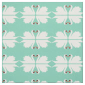 Swan See-Spiegelbild Gewebe Stoff (Muster)