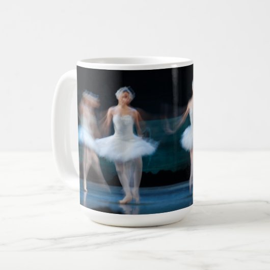 Swan Seeknochen-China-Tasse Kaffeetasse (Vorderseite Links)
