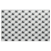 Swan Seeschwarzweiss-Schwan Gewebe Stoff (Fat Quarter (45,7 x 55,9 cm))