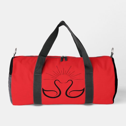 Swan Small Duffle Bag (Rückseite)