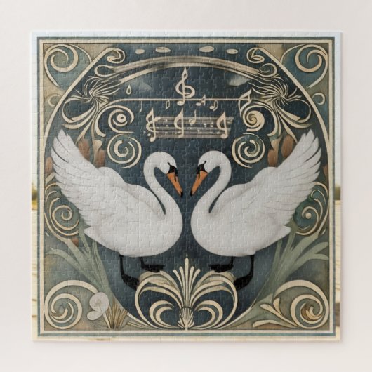 Swan Song, 676 Stück Puzzle (Vertikal)