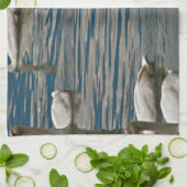 Swan Song Geschirrtuch (Gefaltet)