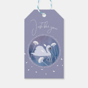 Swan Song Gift Tag Geschenkanhänger