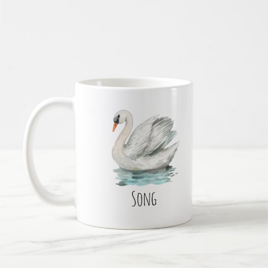 Swan Song Retirement Kaffeetasse (Links)