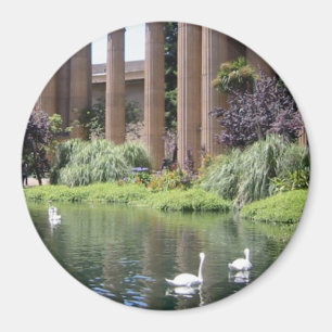 Swan Songs Palace of Fine Arts Foto Magnete Magnet