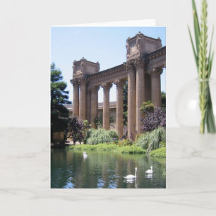 Swan Songs Palace of Fine Arts SF Note Card Karte