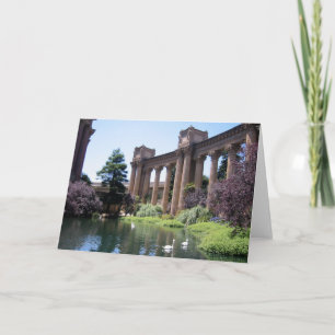 Swan Songs Palace of Fine Arts SF Note Card Karte