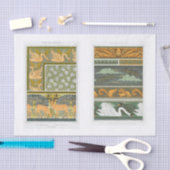 Swan Stag Bat Sammeldecoup Seidenpapier (Handwerk)