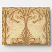 Swan Tapete Design Fotoplatte (Vorderseite)