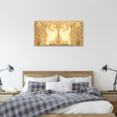 Swan Tapete Design Leinwanddruck (Insitu (Schlafzimmer))