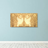 Swan Tapete Design Leinwanddruck (Insitu (Holzboden))