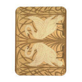 Swan Tapete Design Magnet (Vertikal)