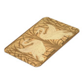 Swan Tapete Design Magnet (Linke Seite)