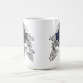 Swan-Tartan-Kreuz Kaffeetasse (Mittel)