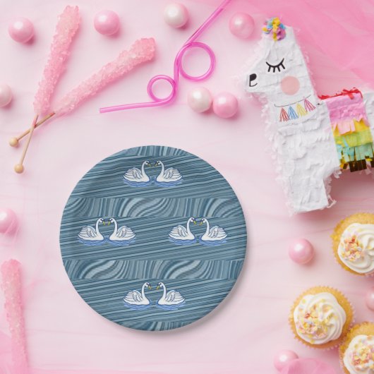 Swan-Teller Pappteller (Party)