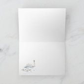 Swan und Cygnets Blank Karte (Innenseite)