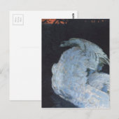 Swan von Mikhail Vrubel Postkarte (Vorne/Hinten)