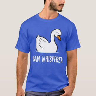 Swan Whisperer Liebe Swan Birds Vintag T-Shirt